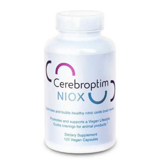 Cerebroptim Niox- May Optimize and build healthy nitric oxide brain levels.